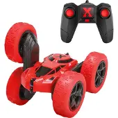 Forever , All-terrain afstandsbediening auto 360 ° stunts draadloze controle, Rood
