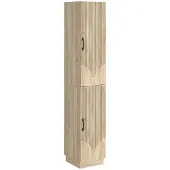 vidaXL Kast Set 2 st Sonoma Eiken Bewerkt hout