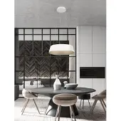 Lyora Hanglamp Alba wit Ø 42cm