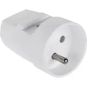 Elgotech G-10 - Geaard Stopcontact - Wit - Eenvoudige Installatie