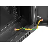 Lanberg netwerkkast 19 inch vrijstaande rackkast 42U/800x1000 in kit met zwarte gaasdeur.
