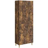 vidaXL Kast Set 2 st Bewerkt hout