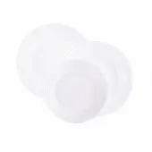 Luminarc Serviesset 1700, wit glas, 18 delen
