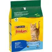 Friskies katten droegvoer Gesteriliseerd met Zalm en Groenten 3 kg