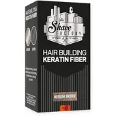 The Shave Factory Hair Building Fibers Haargroei - 21gr - Lichtbruin