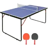 OEM Tafeltennistafel, robuuste constructie, draagbaar ontwerp, zoals afgebeeld