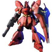 Bandai Gundam Char's Counterattack High Grade Plastic Model Kit 1/144 Sazabi Model Kits