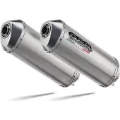 Gpr Exclusive Satinox Moto Guzzi Breva 750 03-09 Gehomologeerde Slip On Uitlaatdemper