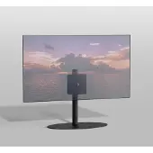 Cavus Vloerstandaard ELLIPS zwart 60 cm VESA 200x200