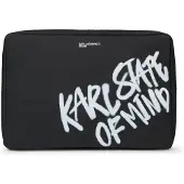 Karl lagerfeld JEANS Laptoptas ' KARL QUOTE LAPTOP ' zwart