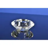 Nee Luxe Kristallen Waxinelichthouder Diamond – Transparant Kristaldesign