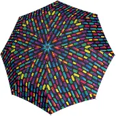Knirps A.200 M Duomatic - Zakparaplu Regenschirm (create black)