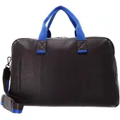 Leonhard heyden Leren reistas Tokio Reisetasche 8206 Schokoladenbraun donkerbruin