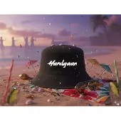Result Hardgaan Bucket Hat | Black | Maat XL