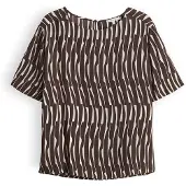 Opus regular fit blouse van viscose model 'Ferona bamboo'