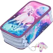 OEM Etui voor schoolspullen, 3-voudig, 11x20x6 cm