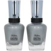 Sally Hansen Salon Manicure Nagellak - 825 Silver Wonderland (set van 2)