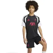 Adidas Liverpool Trainingsset 2026-2027 Kids Zwart Grijs Wit Rood