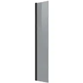 Badplaats Douchewand rizani 40 x 200 cm zwart – inloopdouche 8 mm