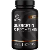 Pure Quercetin & Bromelain - 120 v-caps