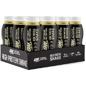 Optimum Nutrition High Protein Shake - 12x 500 ml - Vanille