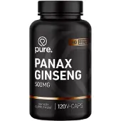 Pure Panax Ginseng - 120 v-caps