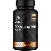 Pure Resveratrol 250mg - 60 v-caps