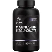 Pure Magnesium Bisglycinate - 180 v-caps