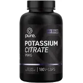 Pure Potassium Citrate - 180 v-caps
