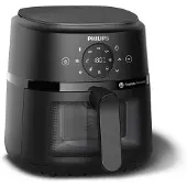 Philips 2000 Series Airfryer - NA210/00 - Kijkvenster - RapidAir - 3.2L - Tot 3 Personen - Zwart