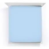 Bella Donna Jersey La Piccola Topperhoeslaken 160x210-220 cm lichtblauw-0522