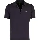 HUGO BOSS Poloshirt BOSS Green antraciet normale fit