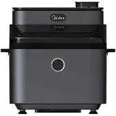 Midea MF-CY75C2, 7 liter, heteluchtfriteuse, zwart