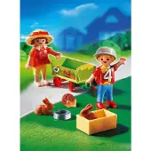 Playmobil Bolderwagen met Dieren - 4349
