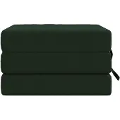 vidaXL Vouwbare Sofa Bed 90 x 63 x 45 cm Donkergroen