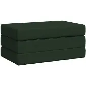 vidaXL Vouwbare Sofa Bed 80 x 67 x 45 cm Donkergroen