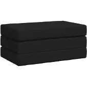 vidaXL Vouwbare Sofa Bed 80 x 67 x 45 cm Zwart