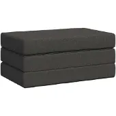 vidaXL Vouwbare Sofa Bed 100 x 67 x 45 cm Donkergrijs