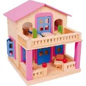 Small Foot Houten Poppenhuis Clara 33X34X39 cm