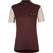 Vaude - Women's Matera Half Zip Tricot - Fietsshirt 40, bruin