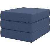 vidaXL Vouwbare Sofa Bed 75 x 63 x 45 cm Blauw