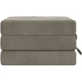 vidaXL Vouwbare Sofa Bed 75 x 67 x 45 cm Lichtgrijs