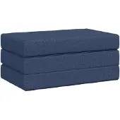 vidaXL Vouwbare Sofa Bed 100 x 67 x 45 cm Blauw
