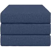 vidaXL Vouwbare Sofa Bed 100 x 67 x 45 cm Blauw