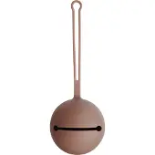 Mushie Siliconen Fopspeenhouder Pacifier Case | Cloudy Mauve