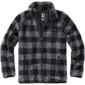 Brandit Fleece jas grijs / antraciet