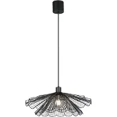 Reality Design plafondlamp Margarita, dimbaar, zwart, Woon-/ Eetkamer, metaal, Modern, plafondlamp design