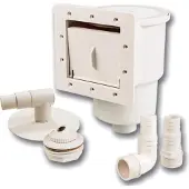 CF Inbouwskimmer voor stalen zwembaden, wit