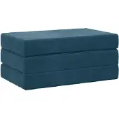 vidaXL Vouwbare Sofa Bed 80 x 67 x 45 cm Blauw