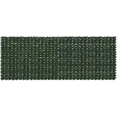 vidaXL Balkonscherm met bladeren Donkergroen 400 x 150 cm